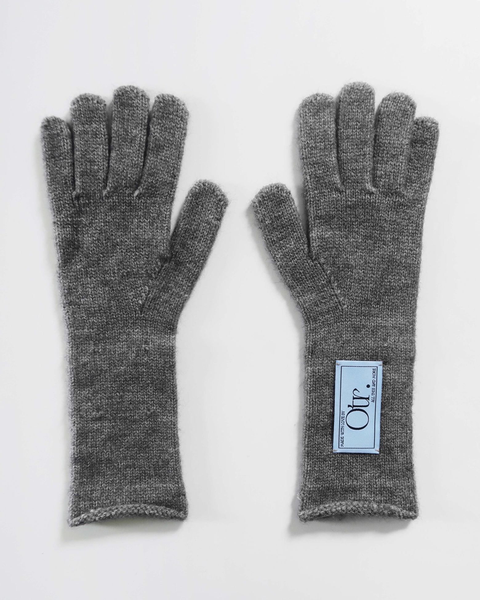 TOUCH LONG GLOVES / GRAY