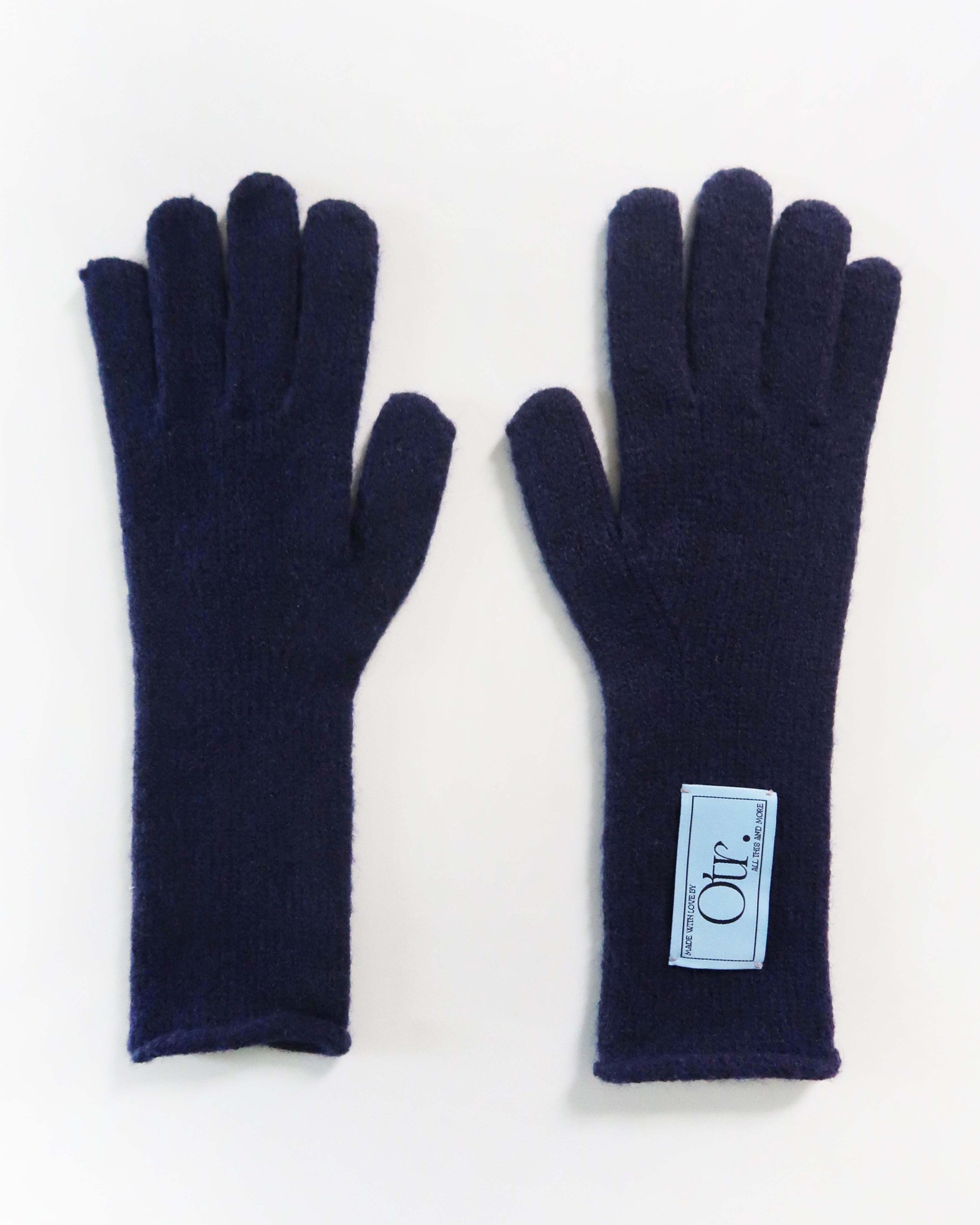 TOUCH LONG GLOVES / NAVY